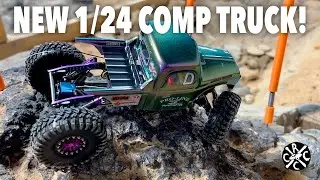 Awesome New 1/24 Scale RC Comp Truck Unboxing and First Comp - It's a BCochener Build!!