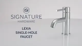 The Pinnacle of Modern Luxury - The Lexia Single-Hole Bathroom Faucet