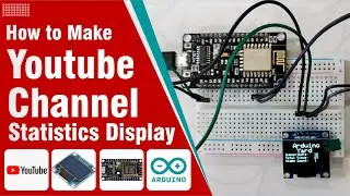 Monitor Your YouTube Channel Stats with a NodeMCU OLED Display