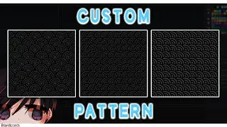 【Tutorial Photoshop】Custom Pattern #2