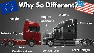 Why American and European Trucks Are So Different