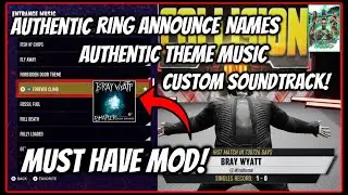 MUST HAVE MOD! AUTHENTIC THEMES, RA NAMES & CUSTOM SOUNDTRACK! | AEW: Fight Forever | Mod Tutorial