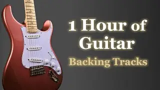 1 Hour of Guitar Practice | Blues & Rock Backing Tracks