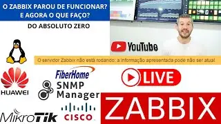 O servidor Zabbix não está rodando como resolver