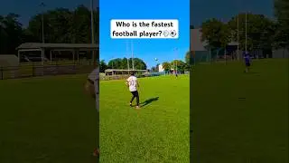 WHO IS THE FASTEST FOOTBALL PLAYER?💨⚽️