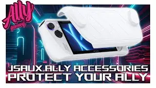 Protect your ALLY with the new accessories from JSAUX! ModCase, Silicone Grips and Screen Protector