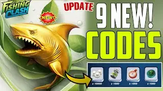 NEW CODES ✅FISHING CLASH CODES 2024 - FISHING CLASH GIFT CODES - FISH CLASH CODES