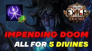 POE 3.21 Impending Doom Occultist! All CONTENT for 5 Divines!