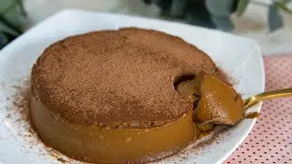 SEM FORNO! Sobremesa 2 ingredientes   sem gelatina e sem adição de açúcar