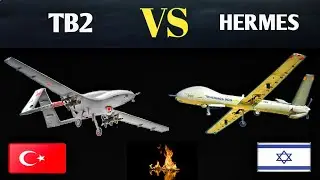 Bayraktar TB2 VS HERMES-900 Drone | Turkish Drone VS Israeli Drone