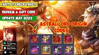 Astral Lord Origin Gift Codes May 2023 Check This !!