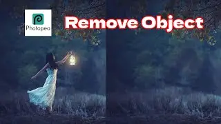 Remove Object II Photopea Tutorial II Video Short 1