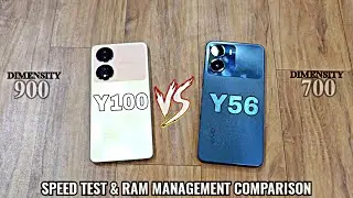 Vivo Y56 vs Vivo Y100 Speed Test Comparison🔥DM700 vs DM900 Performance Test🤯