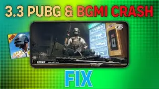 3.3 Pubg & Bgmi Crash Problem: Fix It Now! || Tech Wash