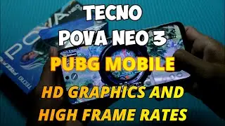 PUBG Mobile in Tecno POVA Neo 3 (Hand Cam)