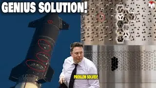 Genius! SpaceXs New Solution to STOP the Starship Heat Shield falling in Flight 3!