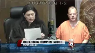 Florida man charged with making online threat against Trump