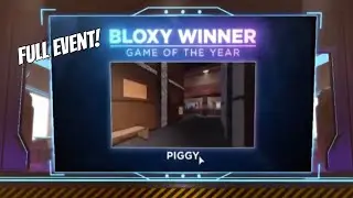 ROBLOX BLOXY AWARDS FULL EVENT!!