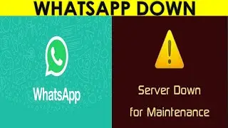 WhatsApp is Down | WhatsApp Outage | WhatsApp, WhatsApp Web not working for thousands of users