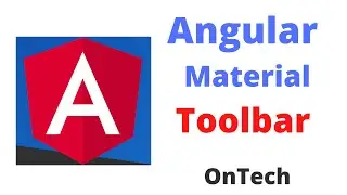 Learn Angular Material | Part #13 | Toolbar Component | Angular Material for Beginner