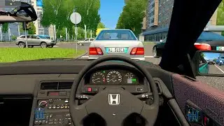 City Car Driving - Honda CR-X | Fast Driving