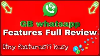 GB Whatsapp Full Review  | whatsapp ka Baap🔥