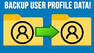 Backup & Restore User Profile Data to the Same or Different User Account