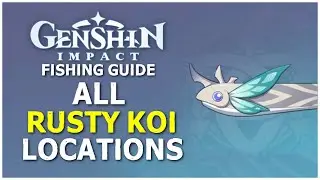 All Rusty Koi Fish Locations - Genshin Impact