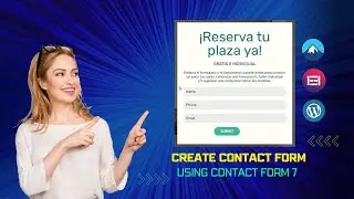 Create a contact form on your WordPress Elementor Website using Contact form 7