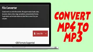 How To Convert MP4 To MP3 (2024)