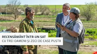 Recensământ într-un sat cu trei oameni și zeci de case pustii