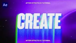 Liquid Text Effect Animation - After Effects CC Tutorial (2021)