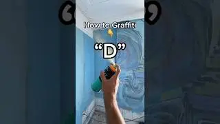 How to easy graffiti letter “D”👈