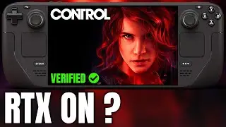 Control on LCD Steam Deck is INCREDIBLE - Raytracing Playable?