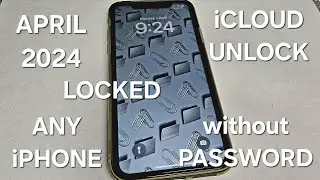 April 2024 iPhone 7,8,X,11,12,13,14,15 Locked to Owner Remove✔️iCloud Unlock without Password✔️