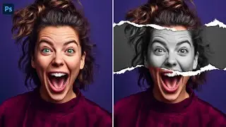 Paper Cutout Effect Tutorial - Photoshop Tutorial (QUICK & EASY)