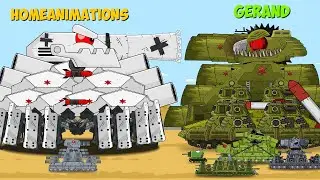 РАТТЕ HOMEANIMATIONS VS ИС-44 GERAND - Мультики про танки