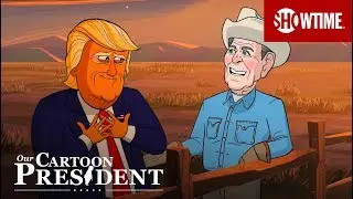 Cartoon Reagan Teaches Cartoon Trump How To Be A Republican President  | Our Cartoon President