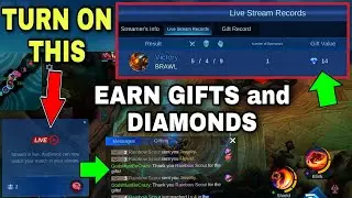 How To TURN ON LIVE STREAM in Mobile Legends to Receive Gifts and Diamonds