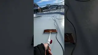 Hot water meets ROUGH ice