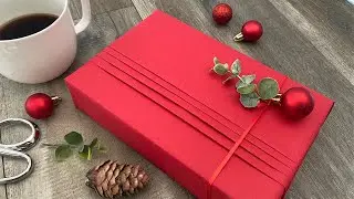 Gift Wrapping With Pleats | Gift Packaging