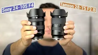 Tamron 28-75 F2.8 vs Sony 24-105 F4 📷LENS WARS!