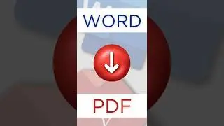 Fastest Method to Convert Word to PDF! (Free & Easy)