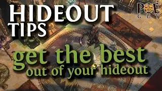 PoE 2024 - HOW TO MAKE A GOOD HIDEOUT IN PATH OF EXILE