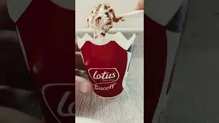 Mcdonald's Lotus Biscoff Mcflurry #shorts #foodreview #mcdonalds