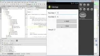 A first Android App with Android Studio including Testing