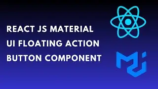 How to use reactjs material ui floating action button component