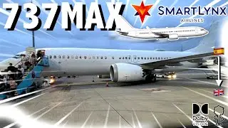 Smartlynx Boeing 737-MAX-8 Flight Tenerife South - Manchester (HDR10+ Dolby Vision Trip Report)