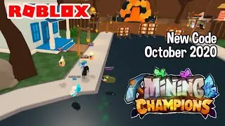 Roblox Mining Champions New Code October 2020