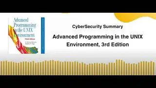 Advanced Programming in the UNIX Environment, 3rd Edition